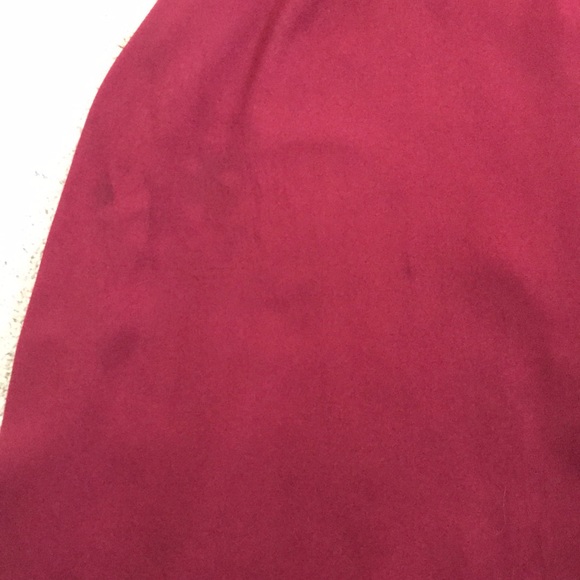 Tobi maroon halter shift dress - open back - Picture 6 of 8